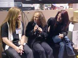 Craig Goldy, Ronnie James Dio and Rudy Sarzo