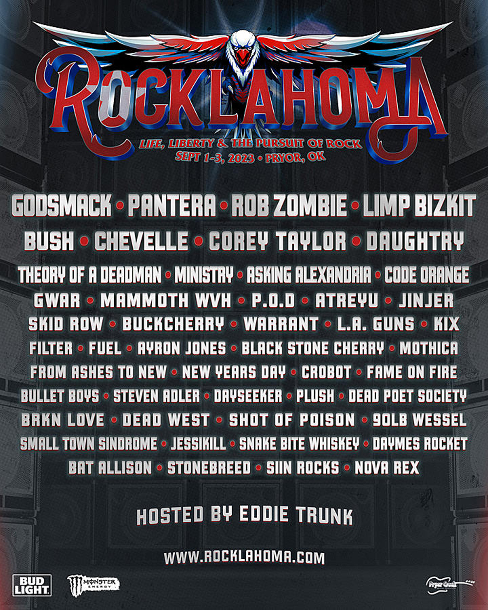 News ROCKLAHOMA Unveils Band Lineup For 2023