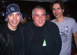 Joe Satriani, Cliff Cultreri and Steve Vai