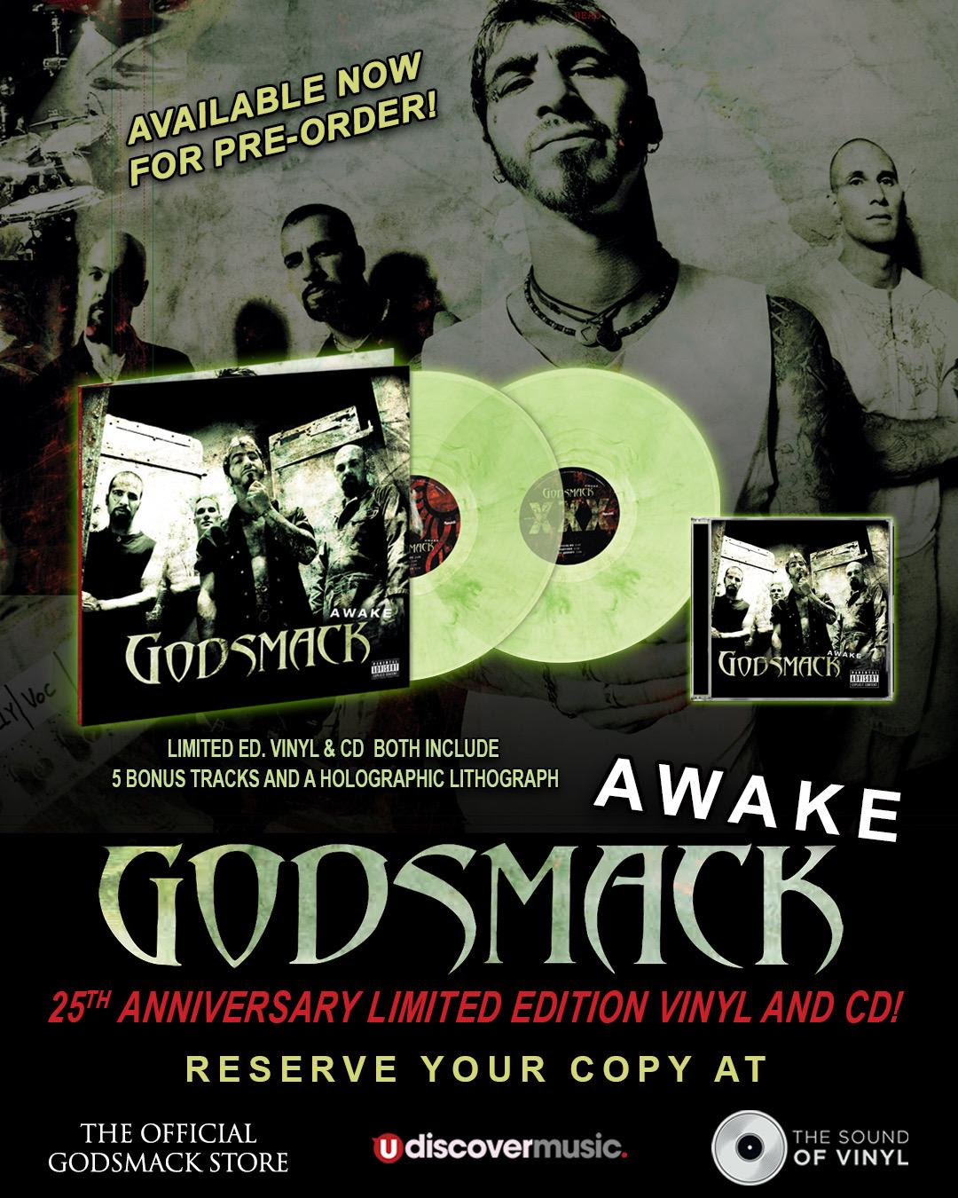 GODSMACK CELEBRATE ANNIVERSARY OF ‘AWAKE’ ALBUM