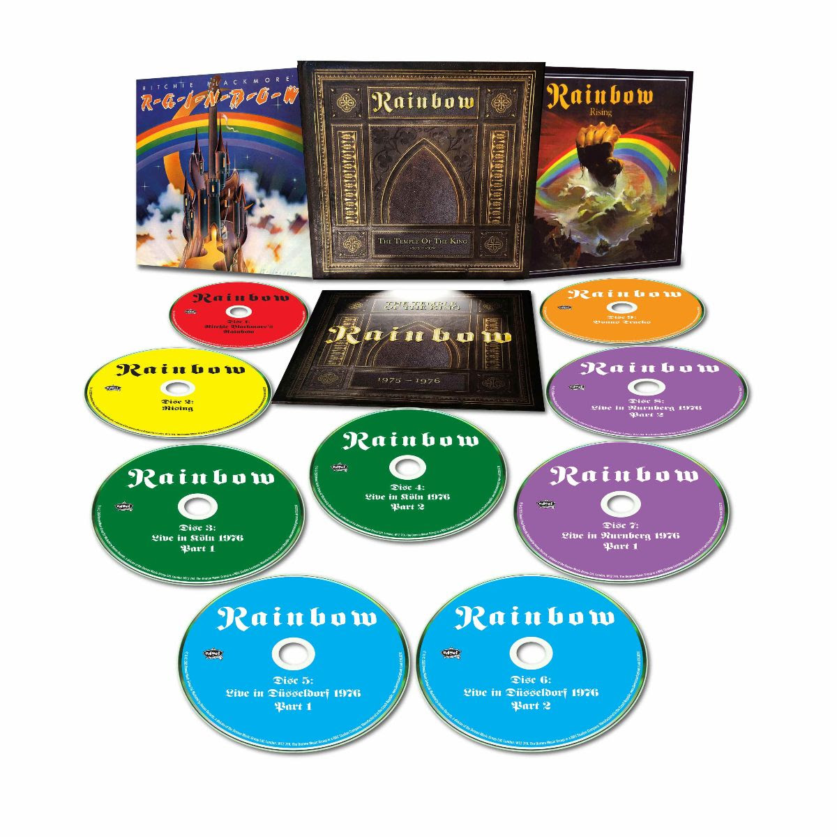RAINBOW ‘THE TEMPLE OF THE KING 1975-1976’ 9CD BOXSET COMING