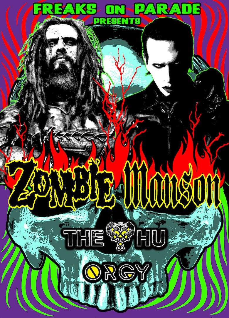 FREAKS ON PARADE PRESENTS: ROB ZOMBIE & MARILYN MANSON 2026 SUMMER CO-HEADLINE TOUR
