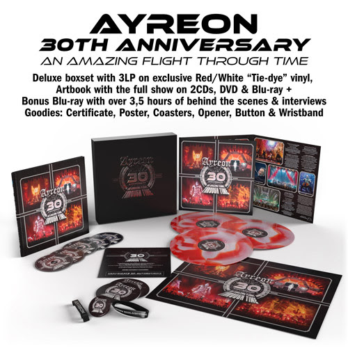 AYREON REVEALS THE STUNNING LIVE SPECTACLE ’30TH ANNIVERSARY – AN AMAZING FLIGHT THROUGH TIME’