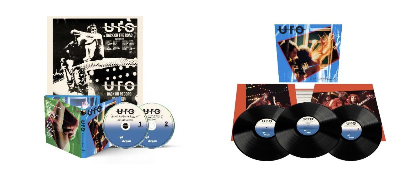 UFO ‘THE WILD, THE WILLING AND THE INNOCENT’ GETS EXPANDED, REMASTERED AND REISSUED ON DOUBLE CD AND TRIPLE VINYL