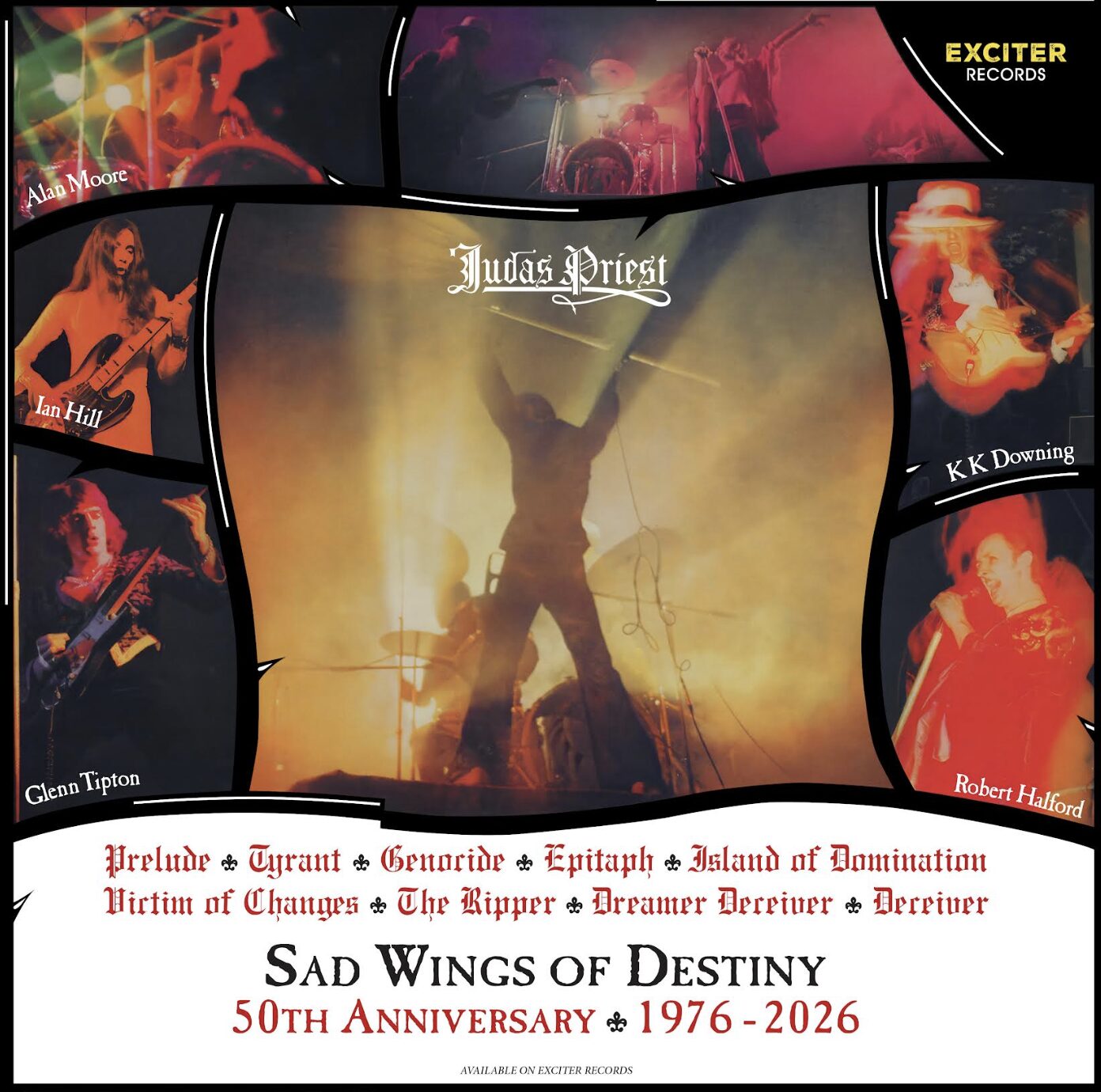 JUDAS PRIEST’s ‘Sad Wings of Destiny’ Marks 50 Years—Exciter Records to Release Anniversary Editions