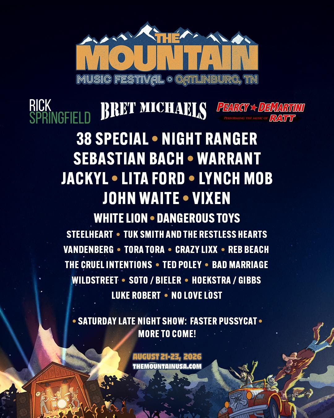 THE MOUNTAIN MUSIC FESTIVAL 2026 ANNOUNCED