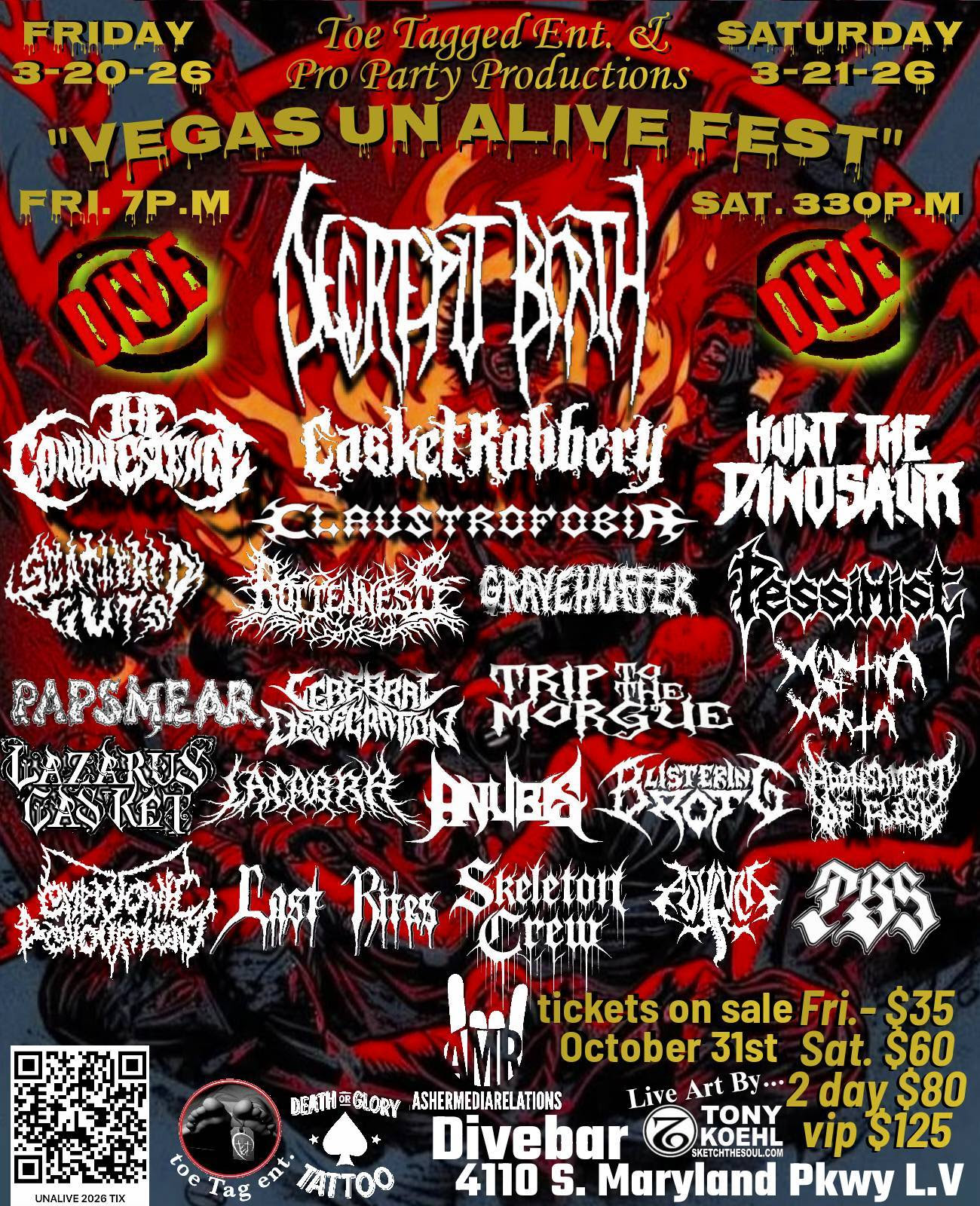 VEGAS UN ALIVE FEST Announces 2026 Lineup