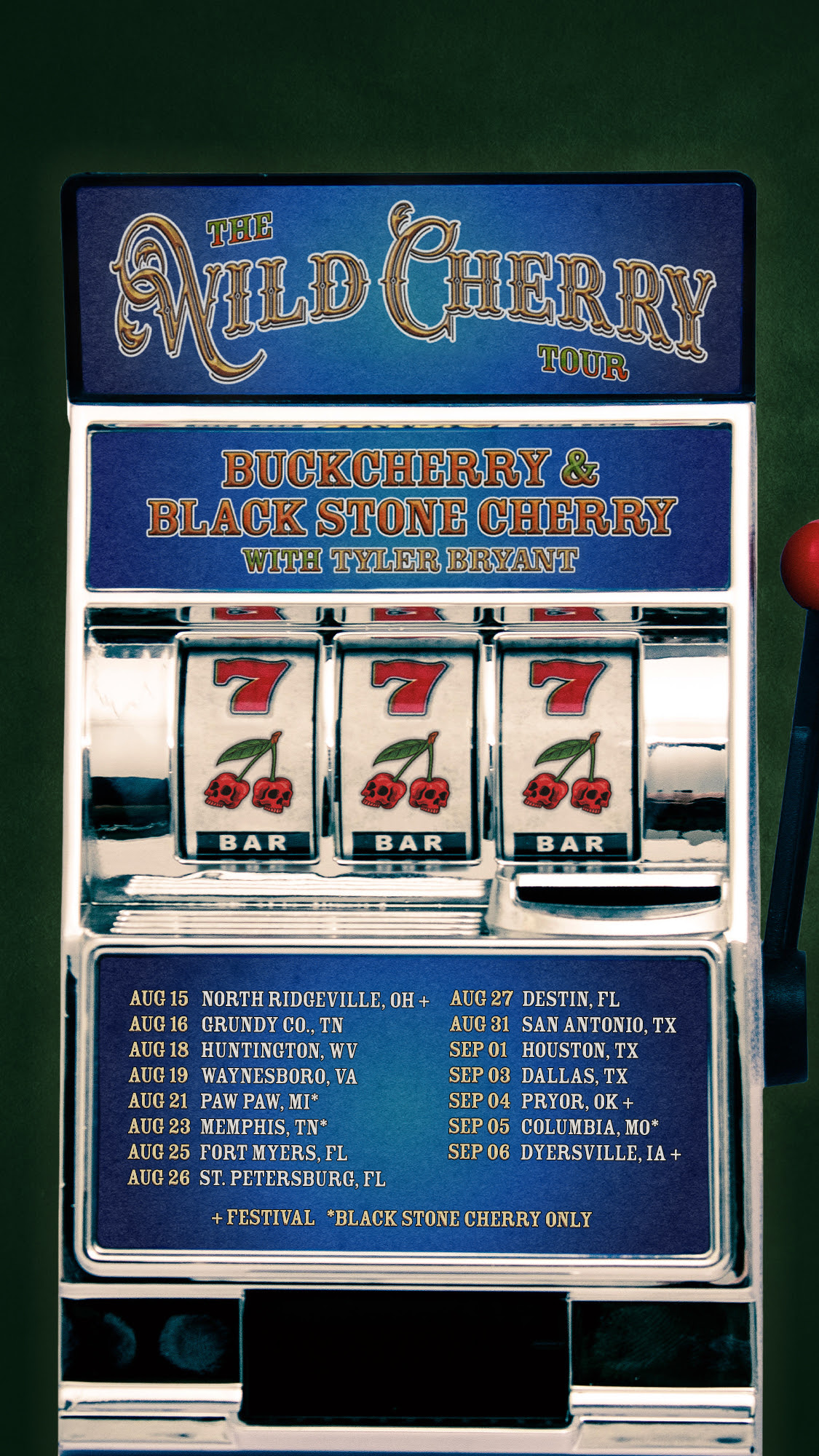 BUCKCHERRY ANNOUNCE FINAL LEG OF “ROAR LIKE THUNDER” TOUR