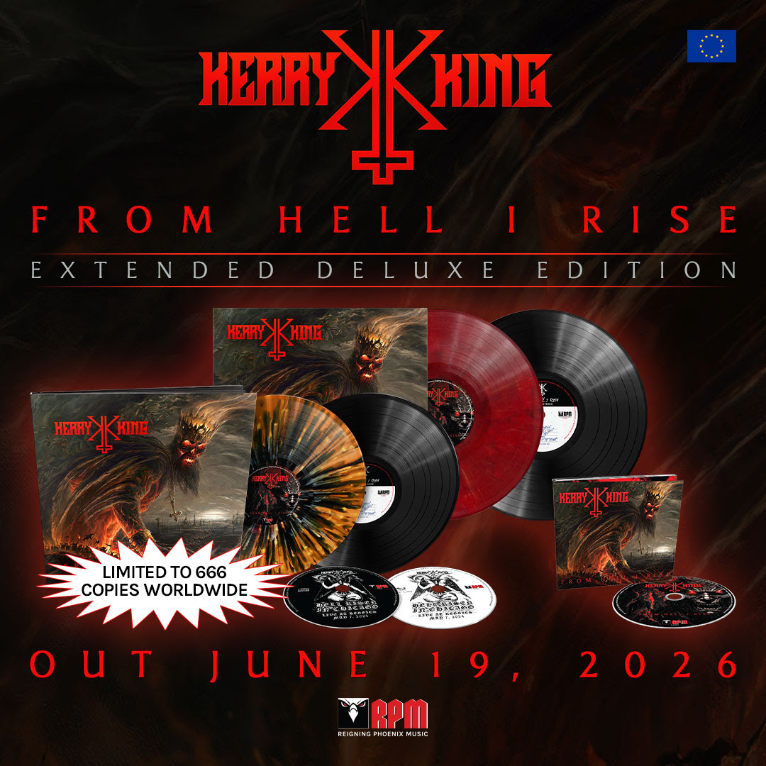 KERRY KING Announces ‘From Hell I Rise: Extended Deluxe Edition’