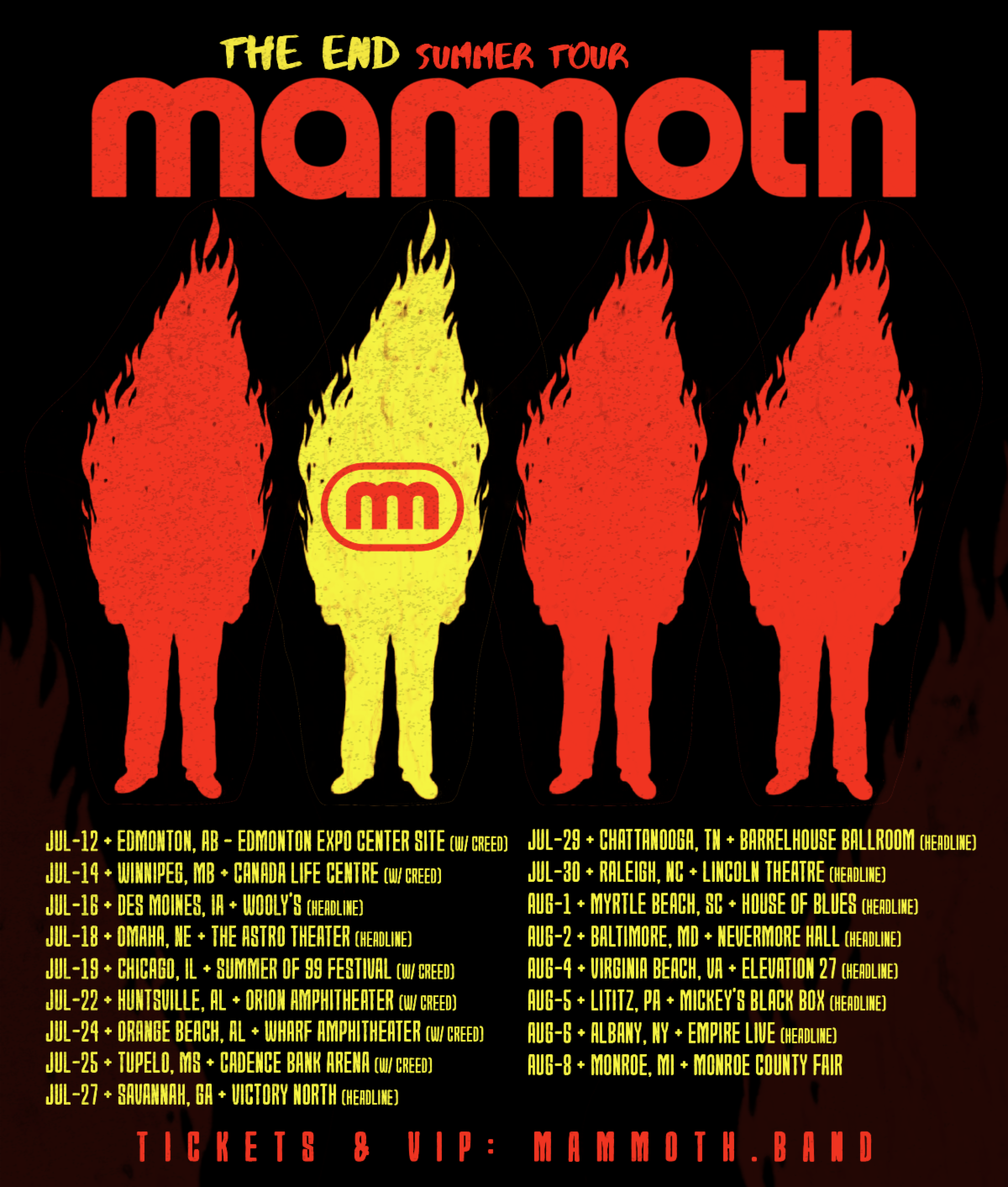 Wolfgang Van Halen’s MAMMOTH Announces Summer Tour Dates