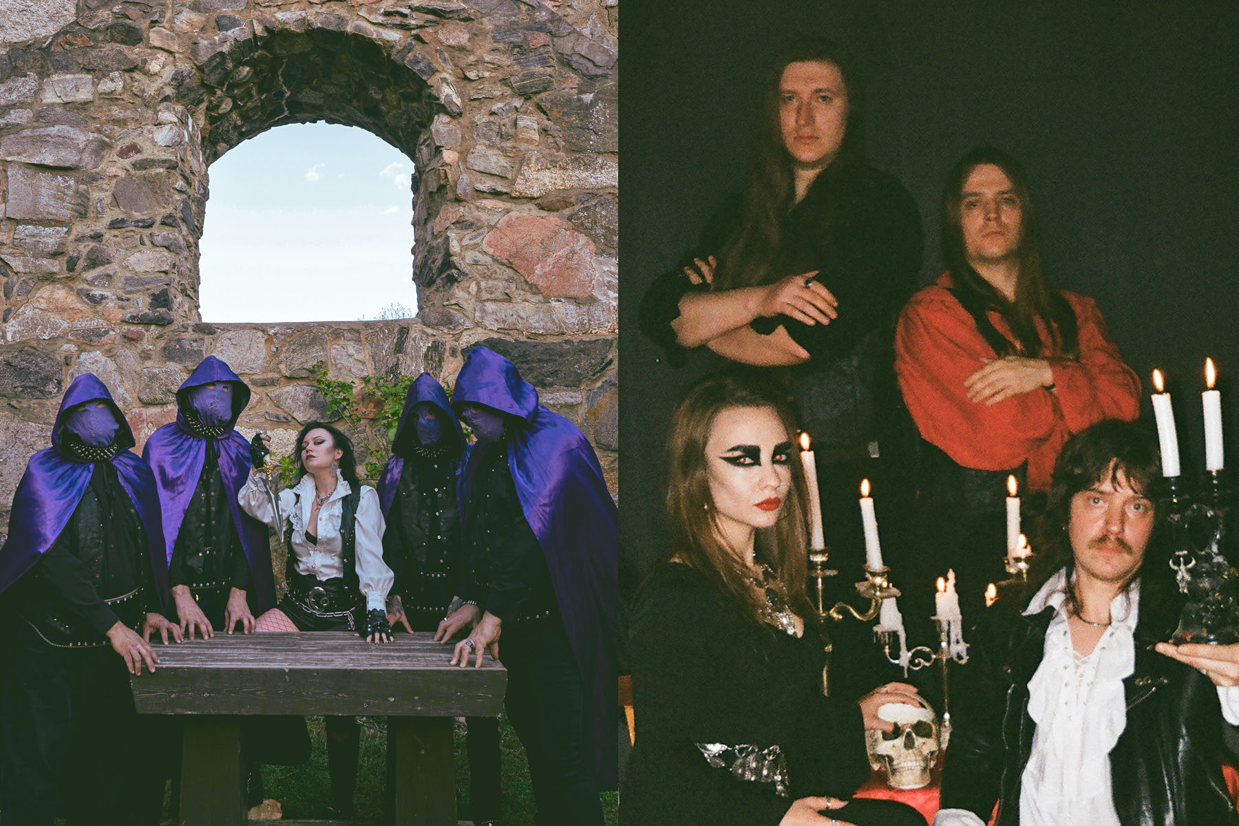 SAVAGE MASTER And MYSTIC STORM Reveal First Tracks From New Split Mini-Album