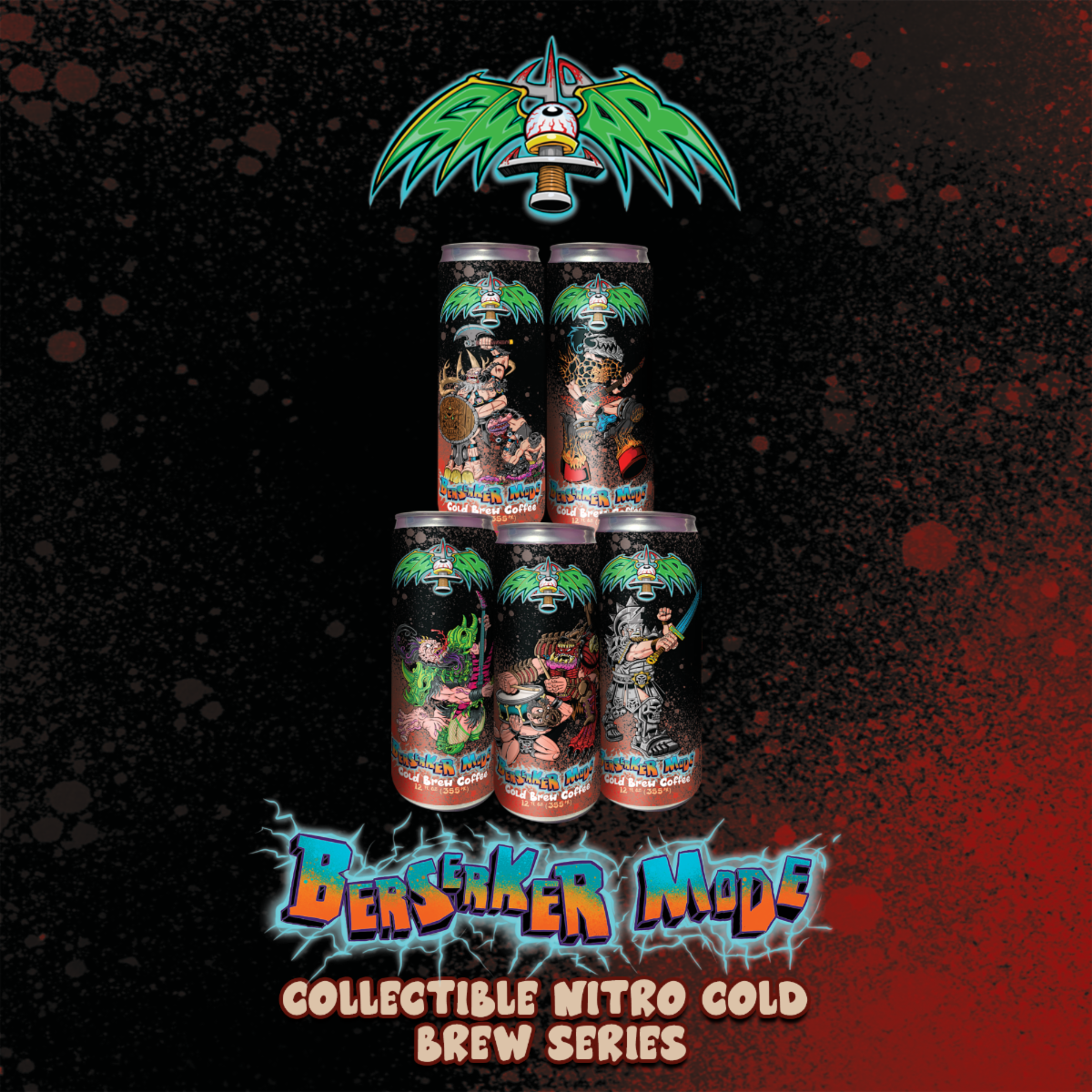 Get Jacked With Shock Rock Legends GWAR And Concept Cafes Berserker Mode Cold Brew Coffee